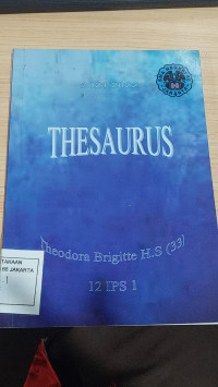 Image of THESAURUS